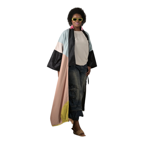 ABSTRACT ART KIMONO || live in the now