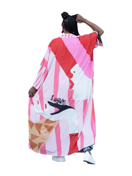 WEARABLE ART KIMONO || love