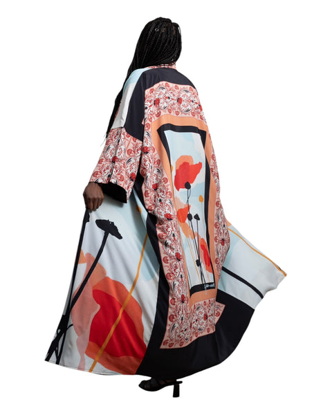 WEARABLE ART KIMONO || poppy