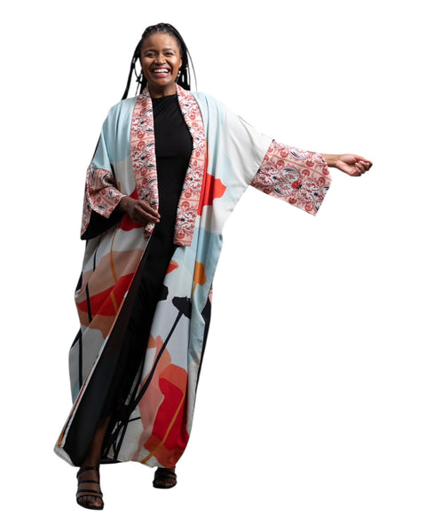 WEARABLE ART KIMONO || poppy