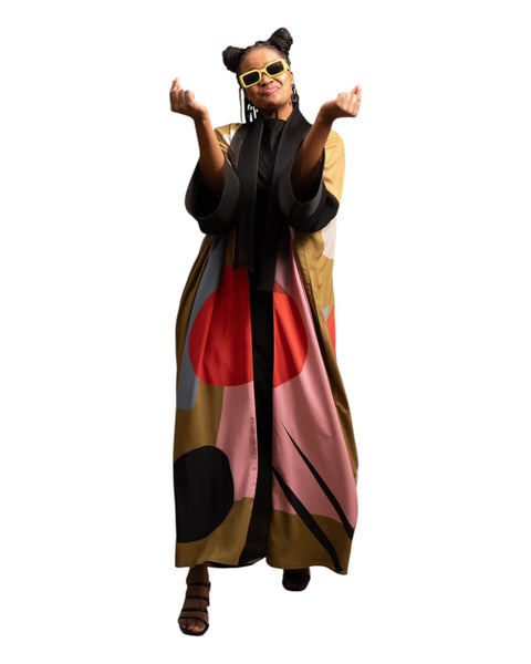 WEARABLE ART KIMONO || golden bee