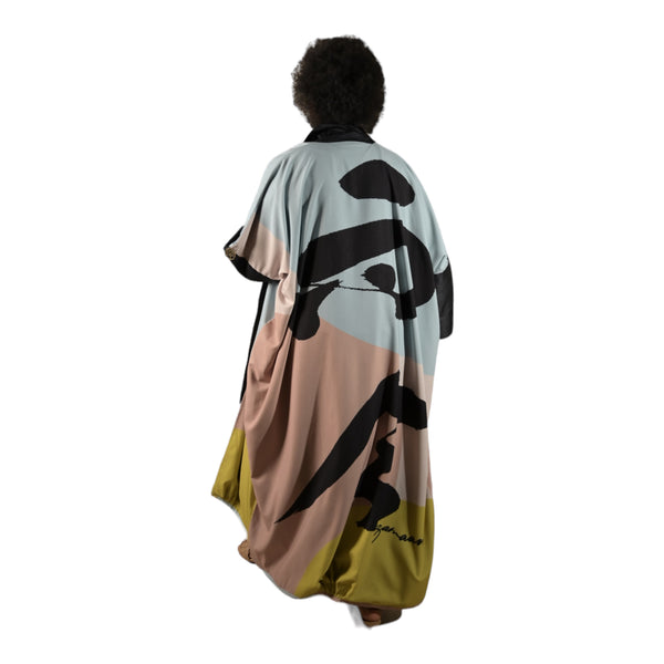 ABSTRACT ART KIMONO || live in the now
