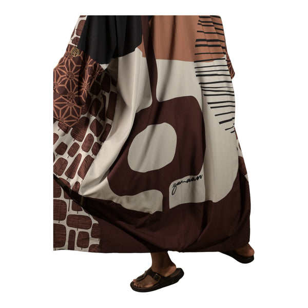 ABSTRACT ART KIMONO || earth