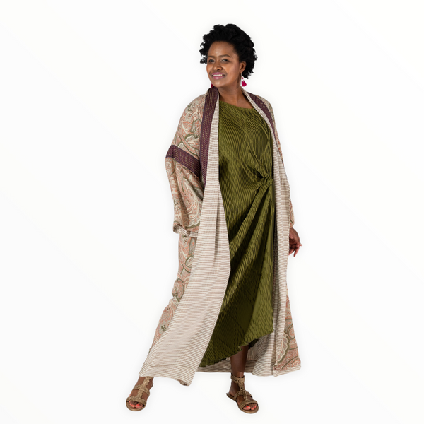 REVERSIBLE KIMONO || Cassa swirls