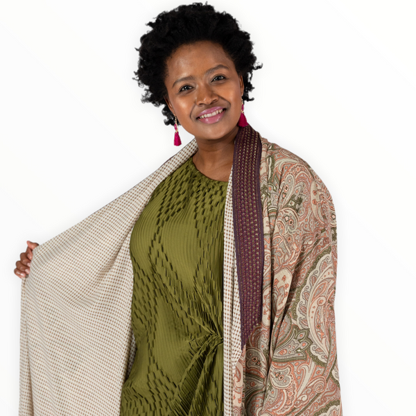 REVERSIBLE KIMONO || Cassa swirls