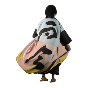 ABSTRACT ART KIMONO || live in the now
