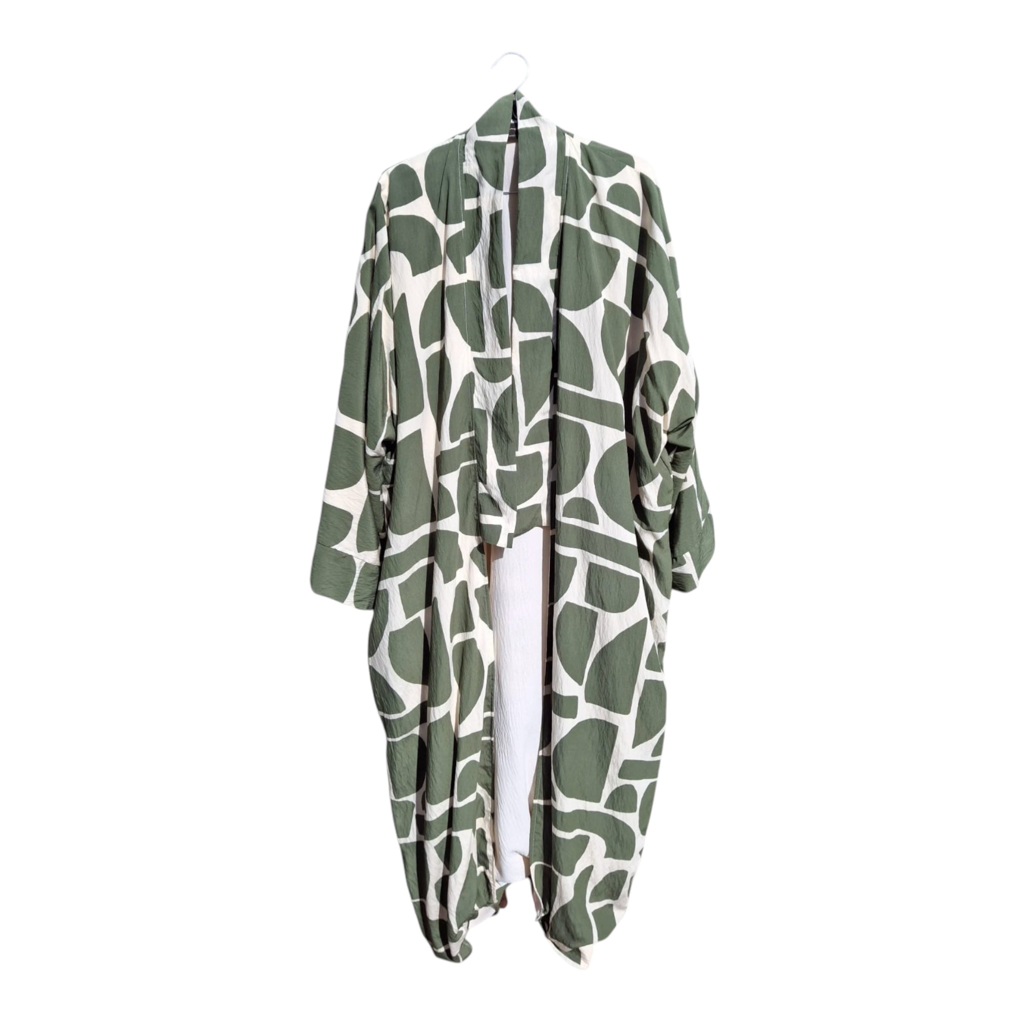 ABSTRACT LINE KIMONO || forest