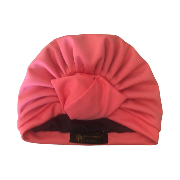 TURBAN || salmon